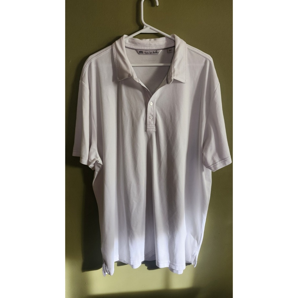 travis mathew mens golf polo shirt XXl